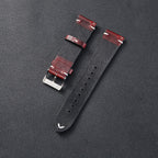 Six-color Retro Oil Wax Discoloration Leather Watch Strap