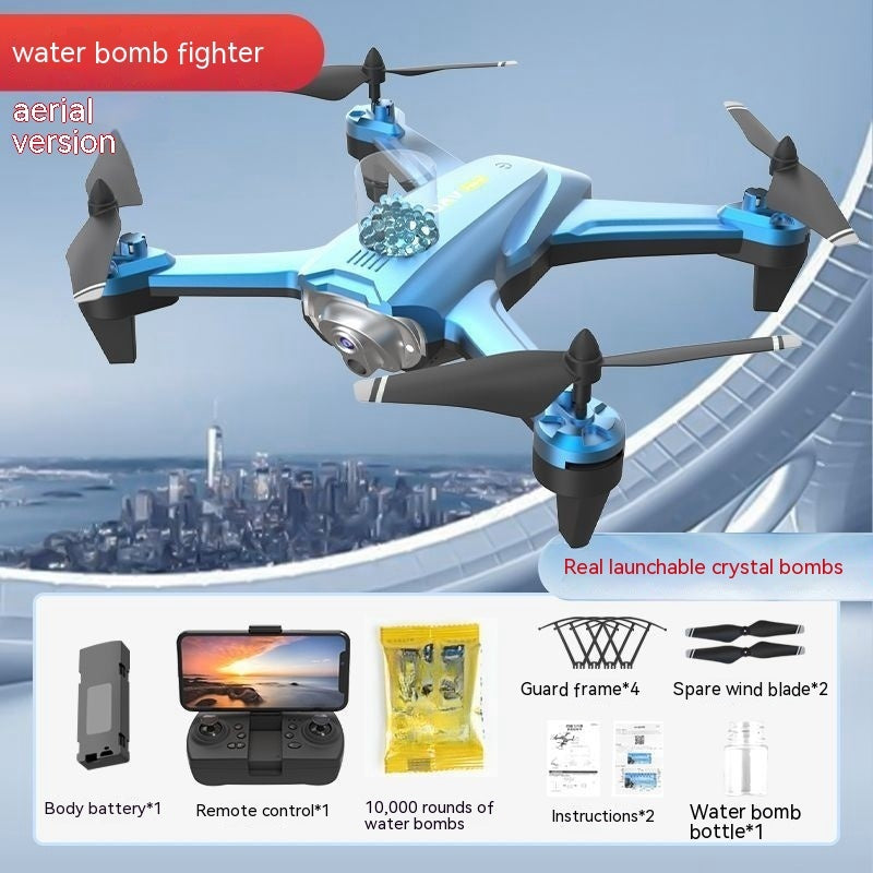 Can Launch Water Bomb Unmanned Aerial Vehicle Professional Aerial Photography HD Children's Aircraft Remote Control Aircraft