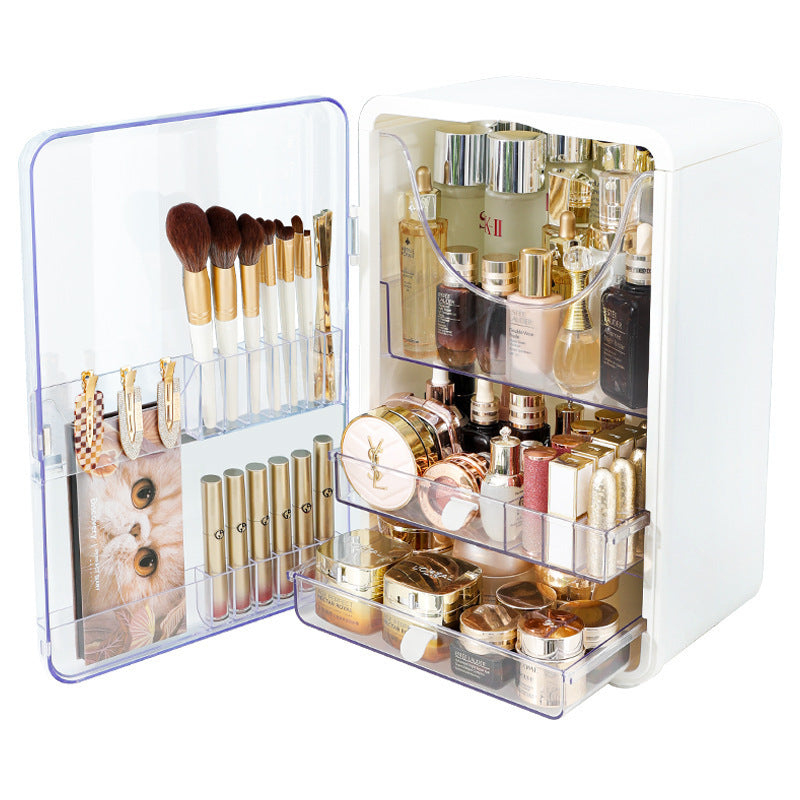 Light Luxury Cosmetics Storage Box Desktop Finishing