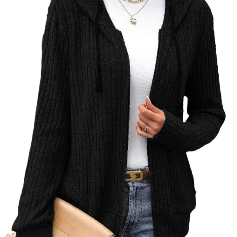 Striped Casual Sweatshirt Loose Sweater