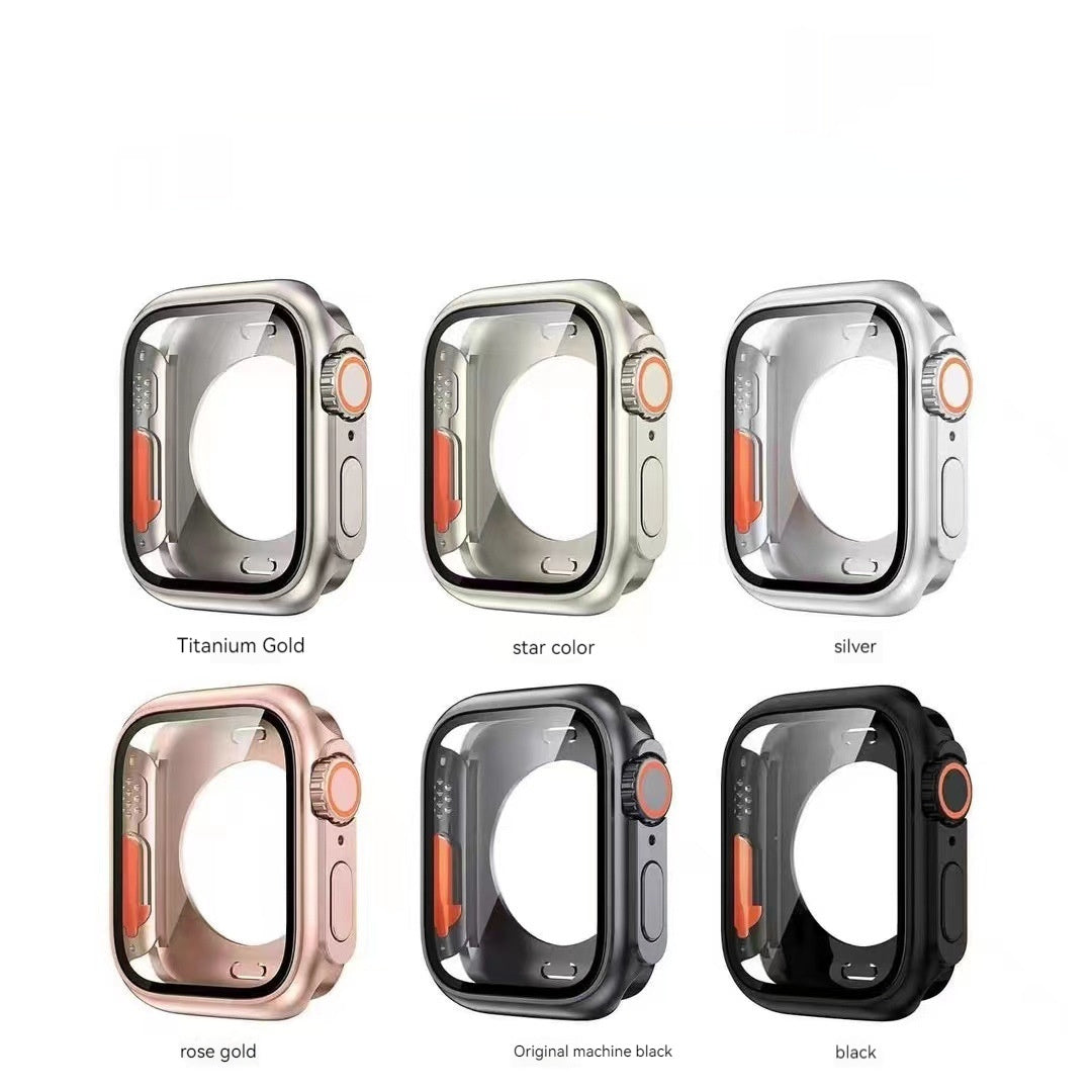 Front And Rear Fully Enclosed Film Integrated Watch Case