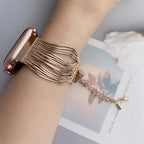 Stainless Steel Tassel Metal Chain Strap